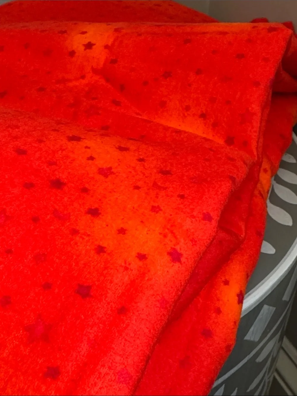 Orange Cotton Flannel Fabric 5 Yards South Sea Imports